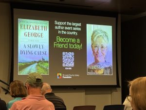 Elizabeth George visit